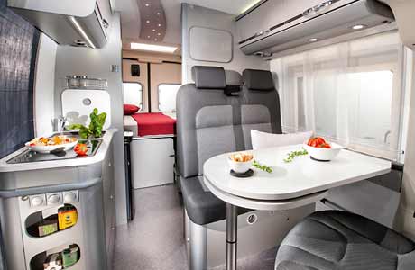 Adria Twin 600 SP in Möbeldekor Titan Adria Twin 600 SP in Titan