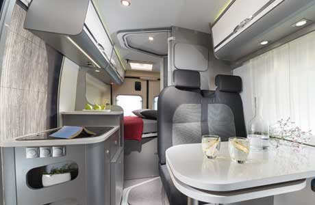 Adria Twin 600 SP in Möbeldekor Titan Adria Twin 600 SP in Titan