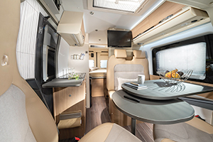 Campingbus Adria Twin - Innenraum Campingbus Adria Twin - Innenraum