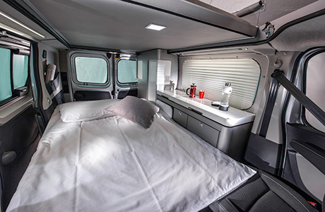 Adria Renault Active Bett im Heck Adria Renault Active Bett im Heck