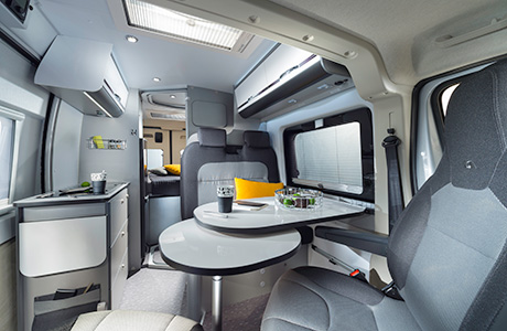 Adria Twin 600 SP in Möbeldekor Titan Adria Twin 600 SP in Titan