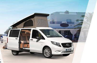Camperbus auf Basis Mercedes Vito · Reimo TrioStyle Camperbus auf Basis Mercedes Vito & V-Klasse · Reimo TrioStyle