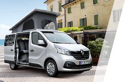 Camper auf Basis Renault Trafic / Opel Vivaro / Fiat Talento · Reimo TrioStyle Campingbus auf Basis Renault Trafic / Opel Vivaro / Fiat Talento · Reimo TrioStyle