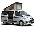 Reimo Campingbusse auf Basis des Ford Transit Custom