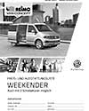 Preisliste zum REIMO Weekender auf Basis des neuen Volkswagen Transporter - PDF Download Preisliste zum REIMO Weekender auf Basis des neuen Volkswagen Transporter - PDF Download