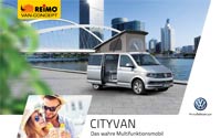 Fahrzeugprospekt REIMO CityVan auf Basis des neuen Volkswagen Transporter- PDF Download Fahrzeugprospekt REIMO CityVan auf Basis des neuen Volkswagen Transporter- PDF Download