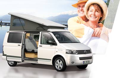 ...zur Detailansicht des Campingbus MultiStyle Reimo Campingbus MultiStyle auf Volkswagen Transporter 5 - Das Urlaubs- und Familienmobil