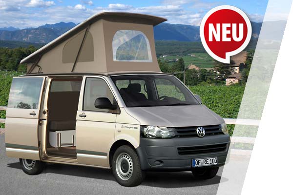 Reimo SportCamper Fun auf Volkswagen Transporter 5 - Klick aufs Bild öffnet Großansicht Reimo SportCamper Fun auf Volkswagen Transporter 5