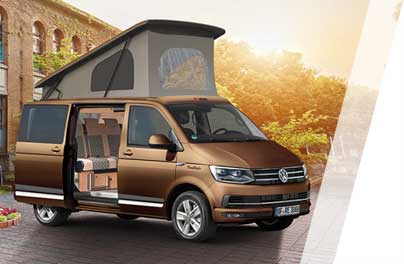 ...zur Übersicht der Reimo Campingbus-Modelle auf Volkswagen Transporter 6 Reimo Campingbus auf Volkswagen T6