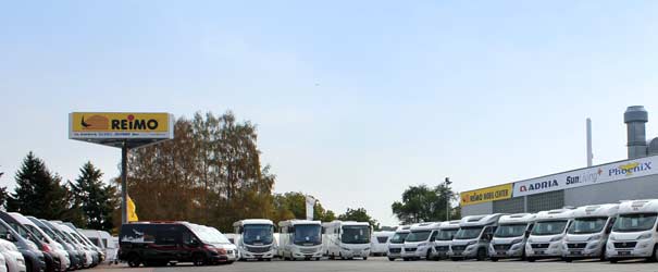 Reimo Mobil-Center: Verkauf von neuen und gebrauchten Adria, Sun Living, Phoenix und Concorde Wohnmobilen und Caravans