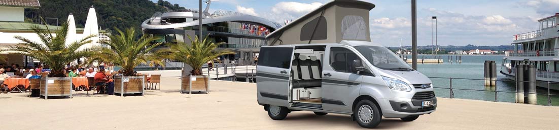 ford transit custom camping car reimo