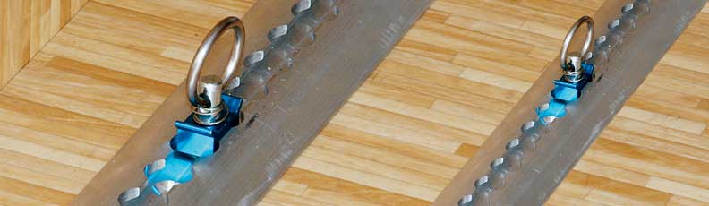 Lashing Rails for Campervan and Motorhome Lashing Rail Systems for vans and Motorhomes