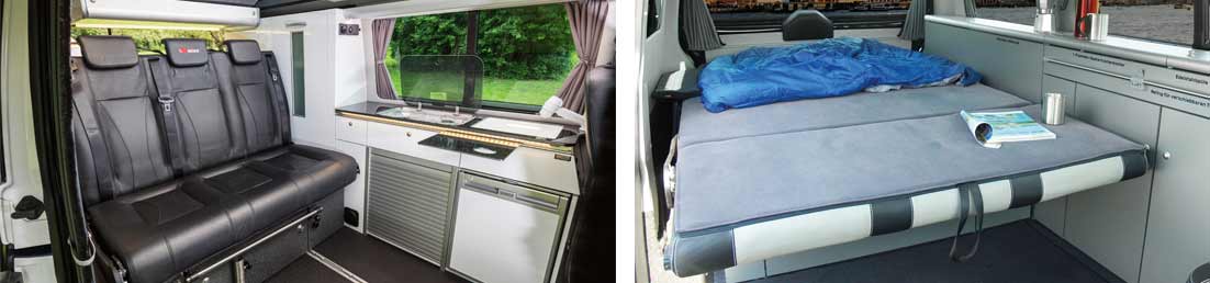 Schlafsitzbank VW T6, Schlafbank VW T6 Schlafsitzbank VW T6, Schlafbank VW T6