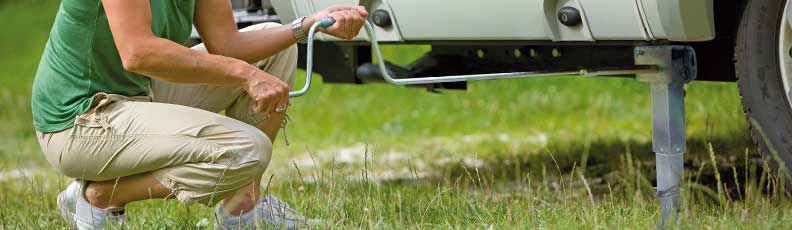 Støtteben til autocamper Støtteben til autocamper