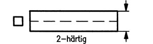 Material 2-härtig