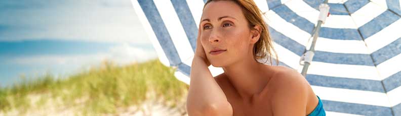 Zonnentent en Zonnenscherm voor de strandvakantie Zonnentent & Zonnenscherm