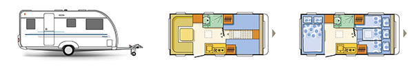 Adria Wohnwagen mieten: Altea 492 LU
