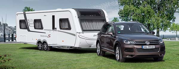 Luxus-Wohnwagen von Hymer / Eriba - die Nova S Reihe