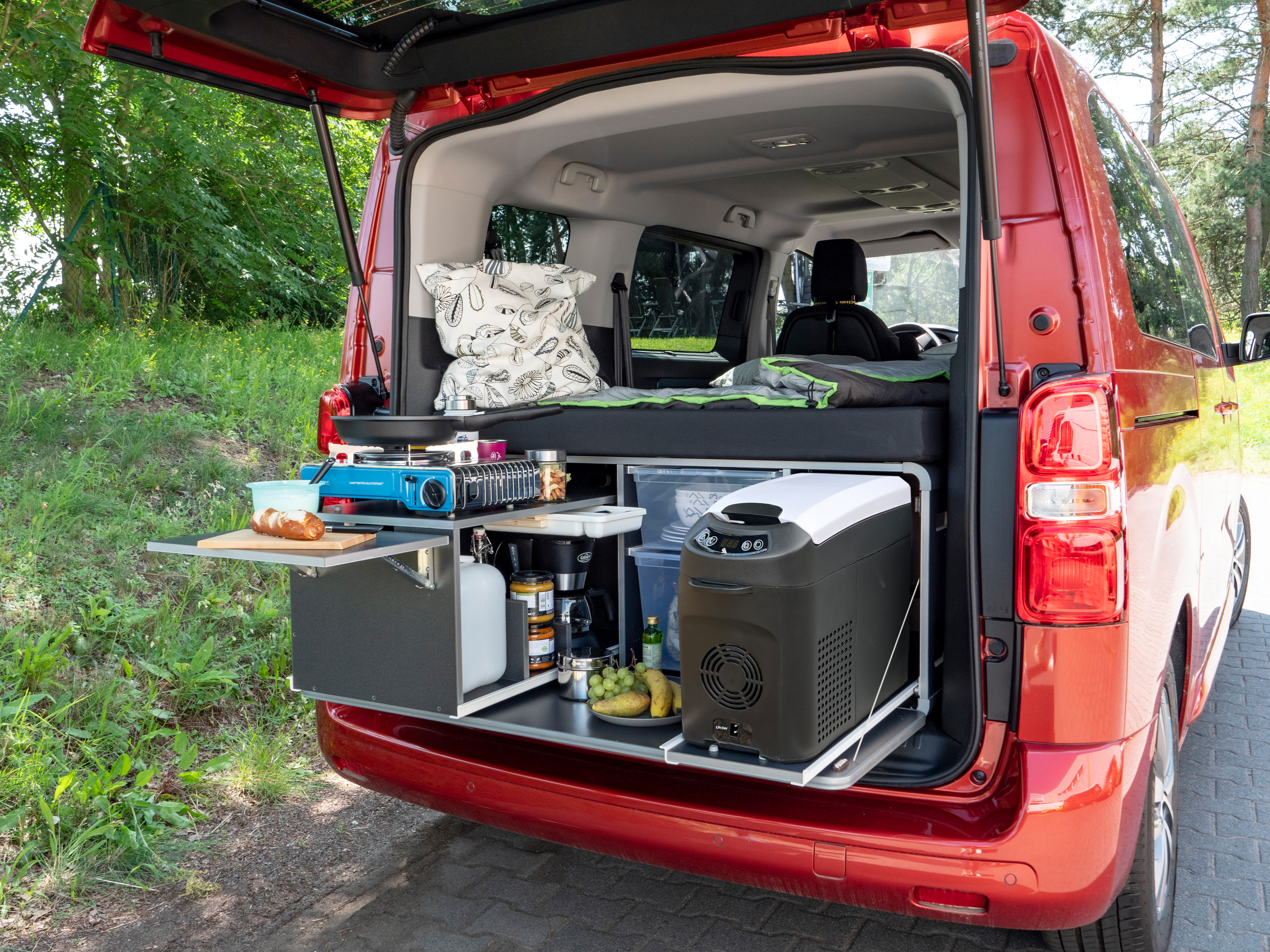 VW CADDY Campingbox - Caddy Camper Schlafsystem - VW CADDY Camper Ausbau